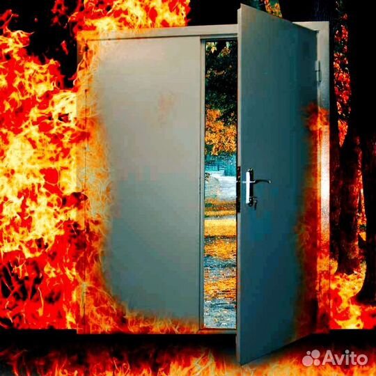 Дверь противопожарная дпм-2-60