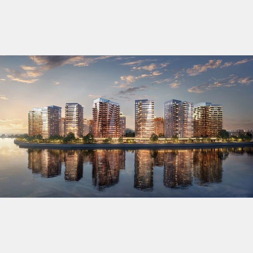 2-к. квартира, 77,6 м², 10/19 эт.