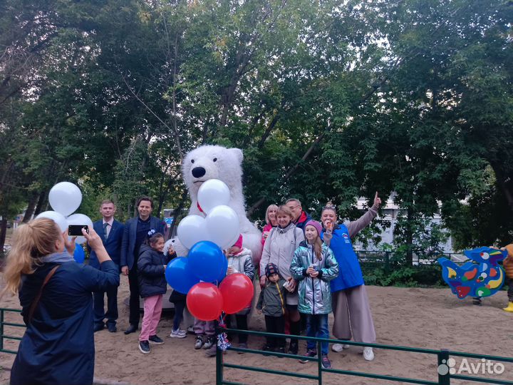 Веселый Утёнок,Чебурашка, Белый медведь и другие