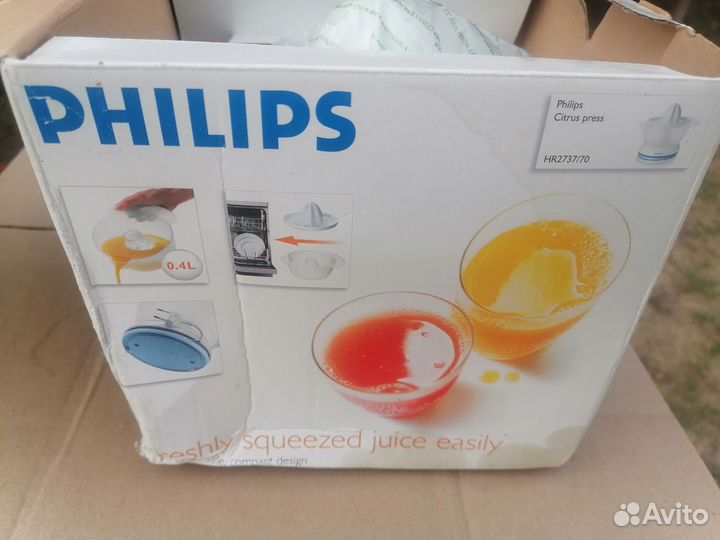 Соковыжималка для цитрусовых philips HR2737/70