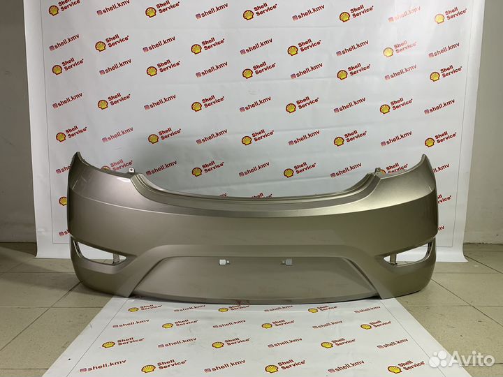 Бампер задний Hyundai Solaris Хэтчбек