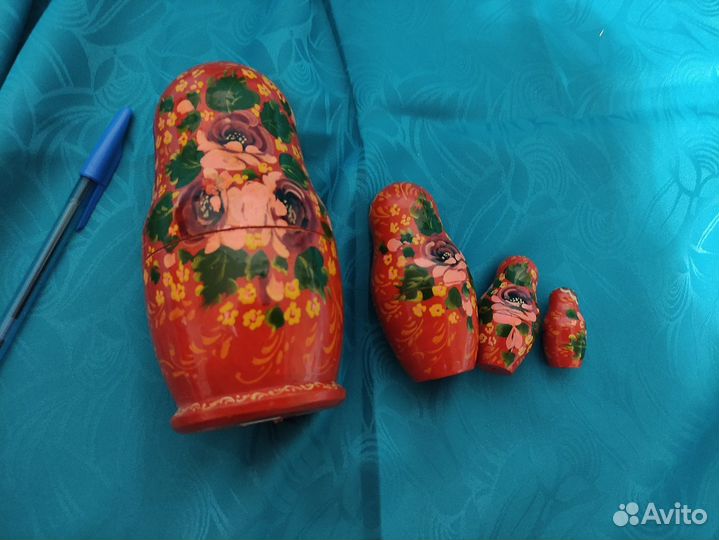 Кукла матрешка 4 шт. авторская