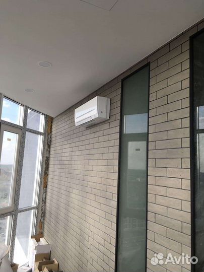 Установка кондиционеров, прокладка трассы. Продажа