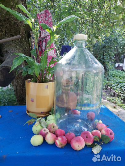 Бутыль стеклянный 30 литров