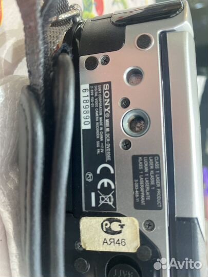 Видеокамера sony DCR-DVD106E