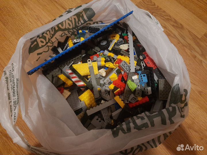 Лего рассыпуха (в пакете 3 набора)