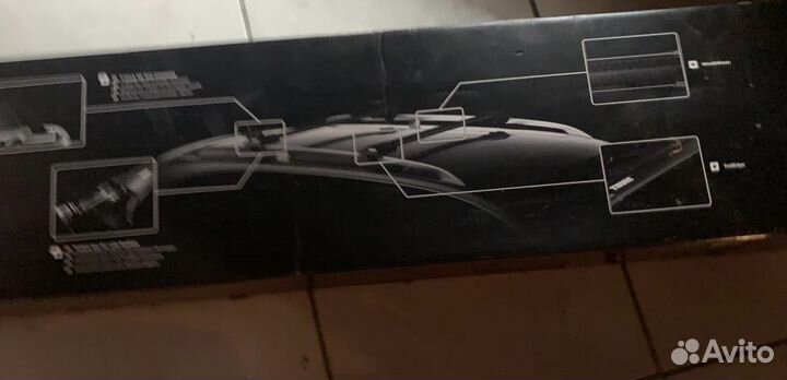 Рейлинги на Toyota Prada