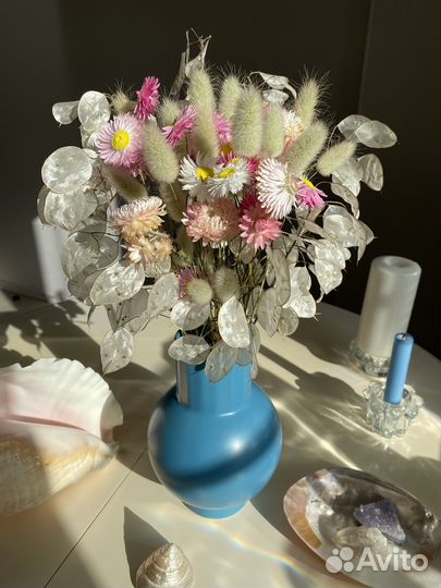 Букет цветов из сухоцветов