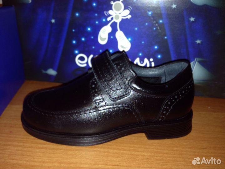 Туфли школьные. Натуральная кожа. р.25