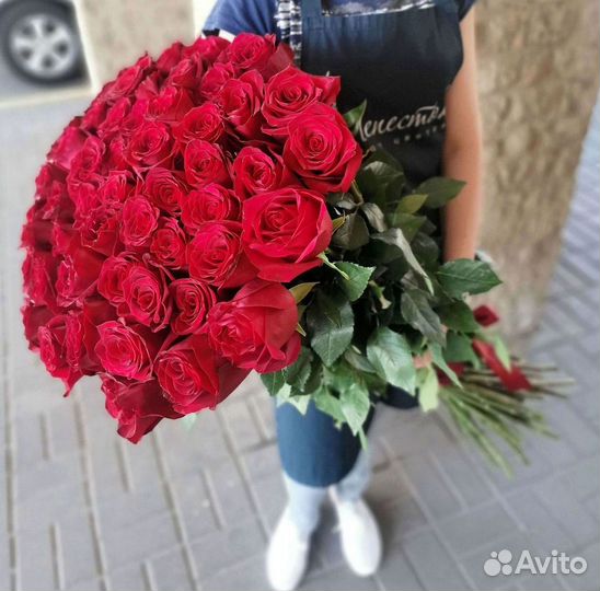 Высокие розы