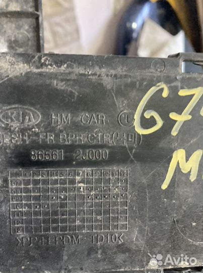 Решетка бампера kia mohave