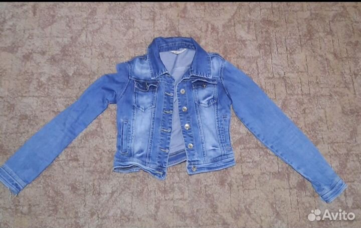 Джинсовая куртка женская