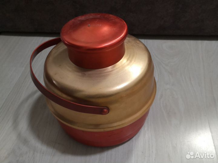 Термос СССР алюминиевый