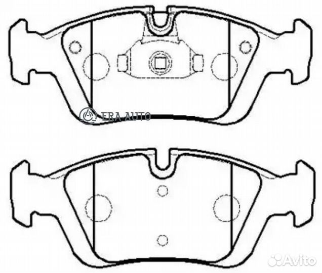 HSB HP5031 Колодки торм
