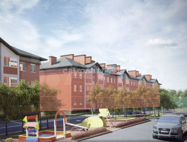 2-к. квартира, 59 м², 2/3 эт.