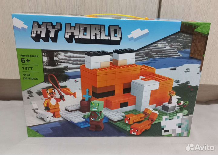 Lego Майнкрафт 