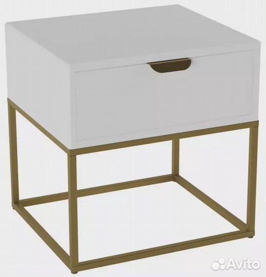 Прикроватная тумба Калифорния Дрим Ясень браш белы