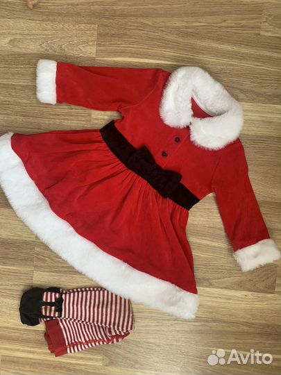 Костюм новогодний на фотосессию гном для малыша