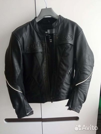 Мотокуртка кожа