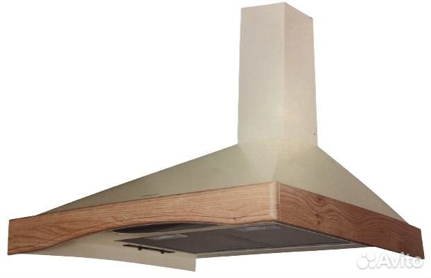 Вытяжка ciarko Delta-D +F 60 см (слоновая кость+ан
