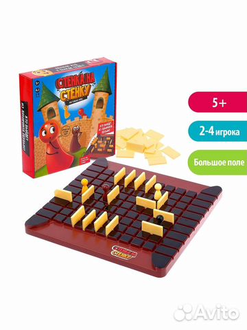Настольная игра на логику «Стенка на стенку» Э