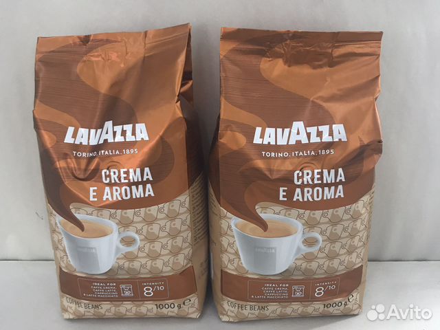 Кофе зерновой Lavazza Crema E Aroma 1 кг