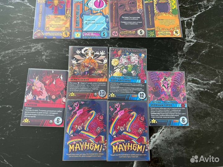 Крутагидон промо карты и планшеты