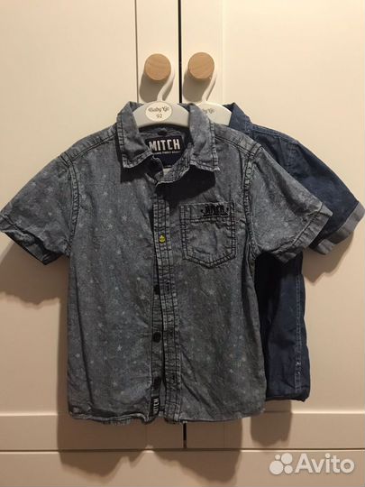 Рубашки джинсовые