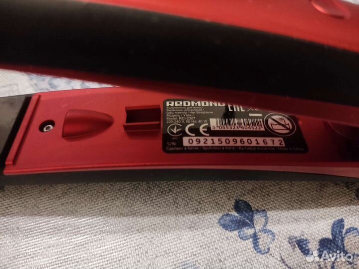 Выпрямитель для волос redmond