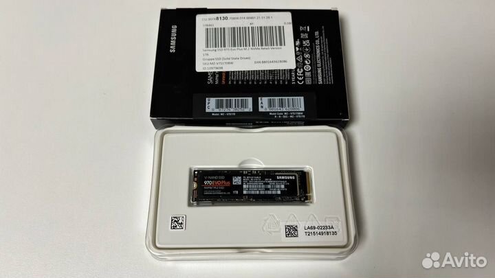 Накопители Samsung M.2 NVMe 1TB