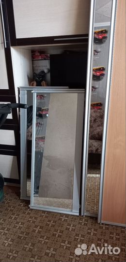 Двери для шкафа купе с зеркалом бу