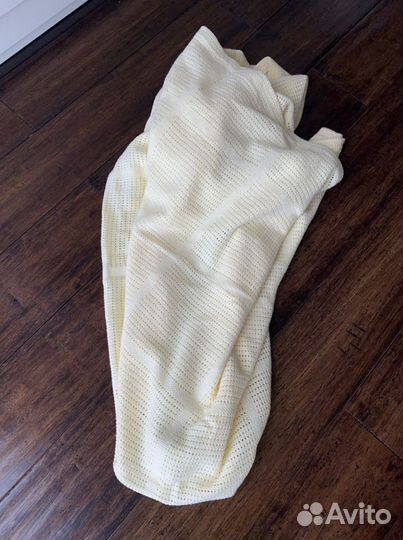 Плед детский вязаный