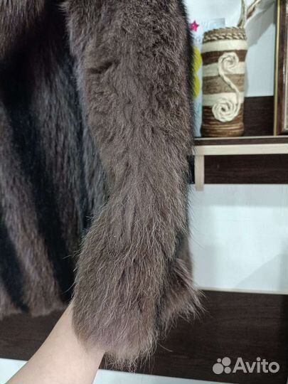 Шуба из песца