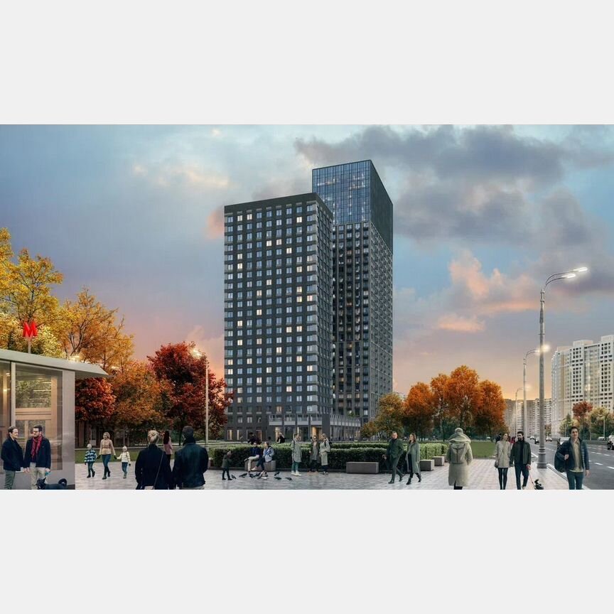 3-к. квартира, 68,6 м², 27/31 эт.