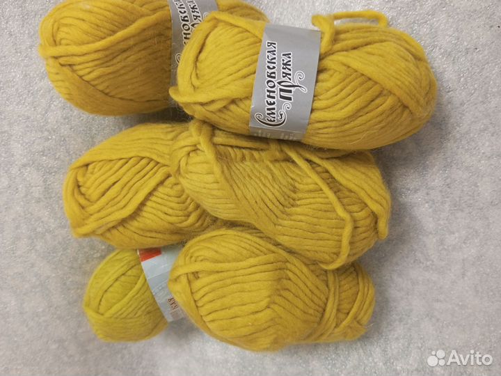 Пряжа ровница для вязания и валяния