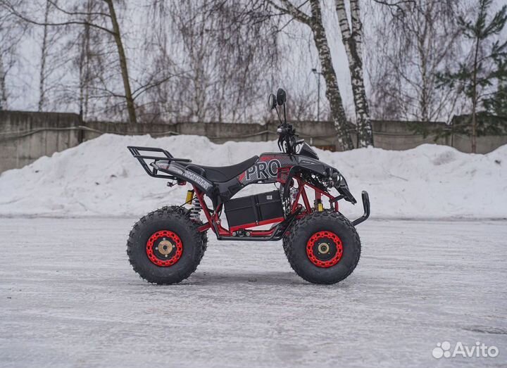 Электроквадроцикл White Siberia Sneg Pro R 3000W