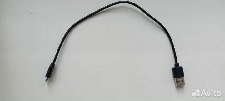 Короткий кабель USB micro 30 сантиметров