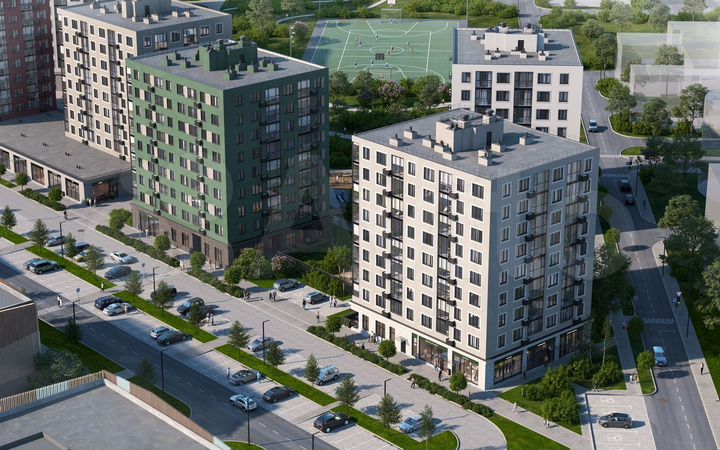 3-к. квартира, 78,4 м², 9/9 эт.