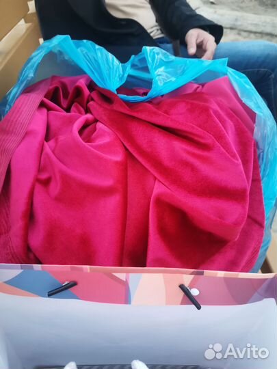 Бархат стрейч ткань