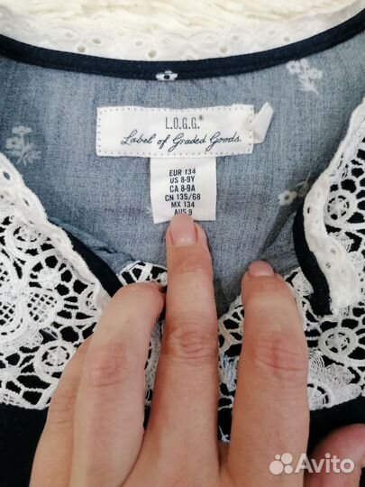 Школьное платье для девочки 122