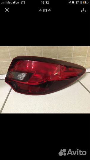 Фара на opel astra j