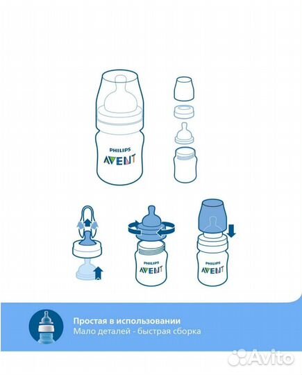 Набор из 2 бутылок Philips