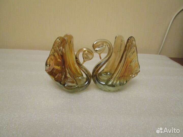 Статуэтка лебедь (пара) СССР