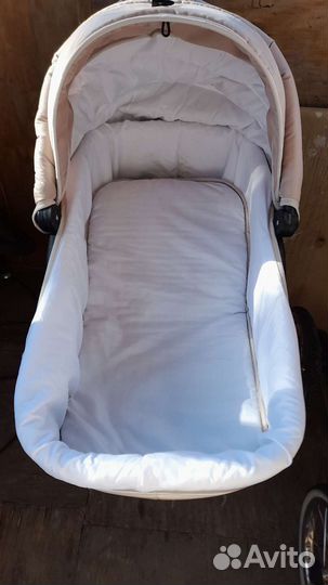 Коляска adbor marsel classik бежевая 2в1