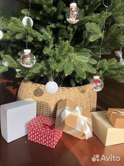 Декоративная юбка/корзина под елку