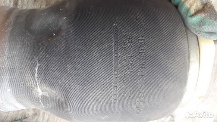 Задний пневмобаллон на Mercedes Vito w638