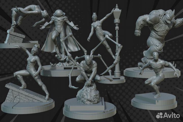 Миниатюры Марвел Marvel