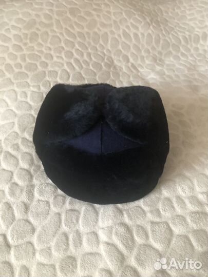 Мужская шапка зимняя полиция