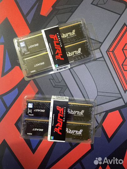 Оперативная память Kingston Fury DDR4 3200 Mhz