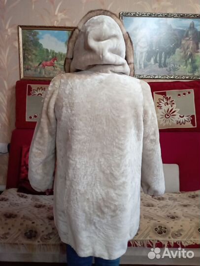 Шуба женская натуральная бу